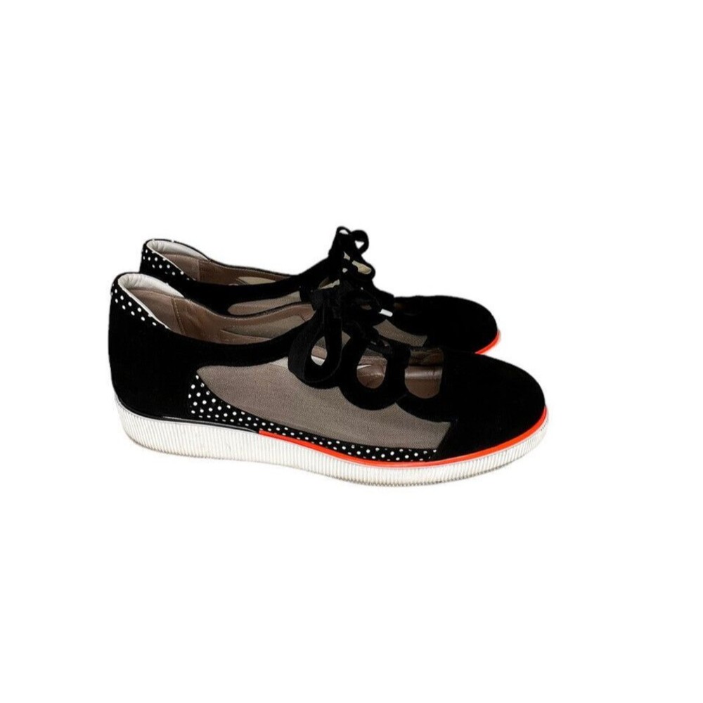 Beautifeel Daily Adventure Sneaker‎ Black Suede/Polka Dot Women’s Size 41/US 10